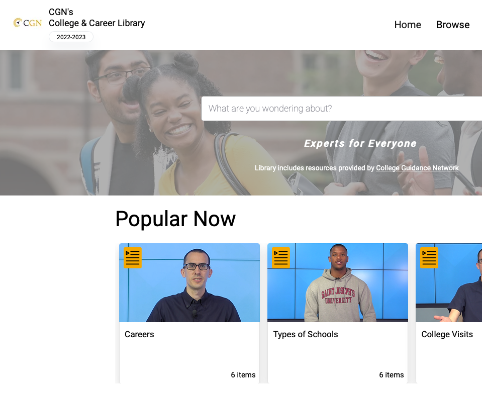  College Guidance Network